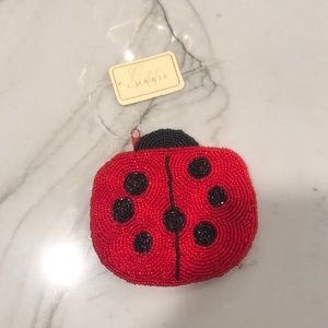 NEW ladybug coin purse